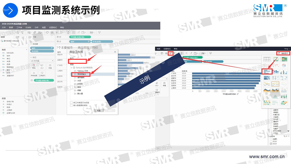 赛立信建材数据系统示例