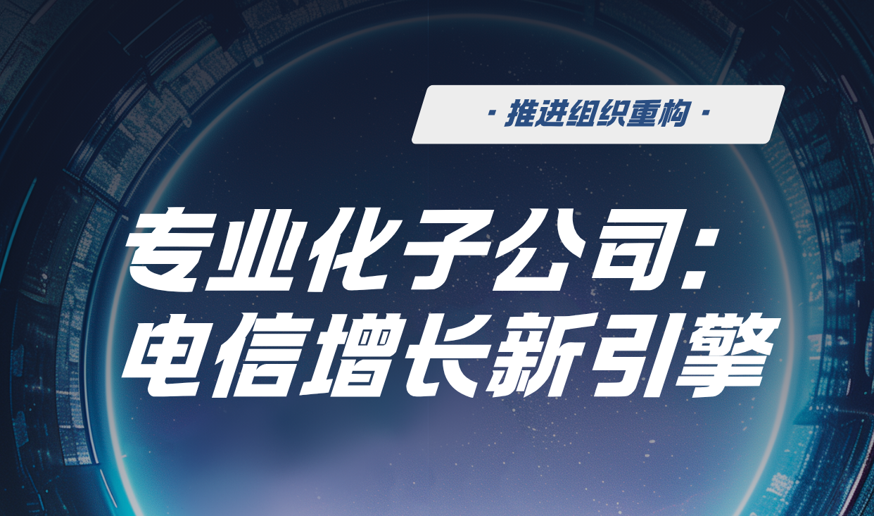 以专业化子公司为抓手：中国电信的组织重构与新质生产力
