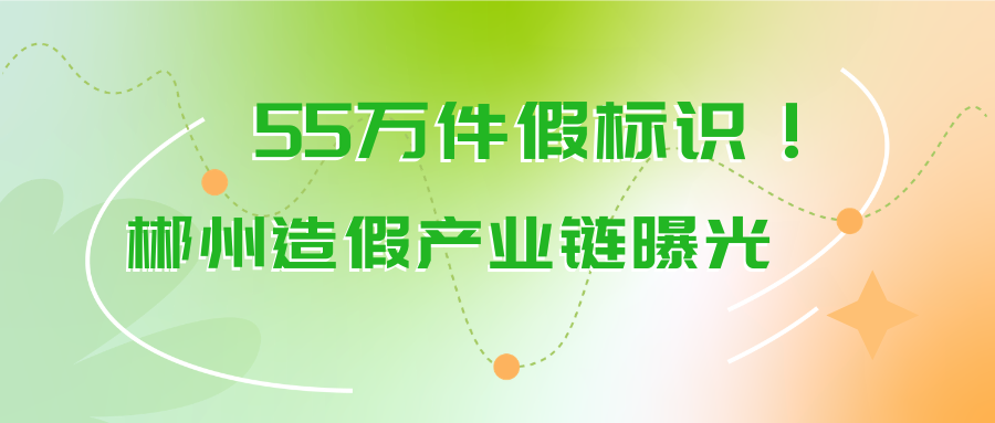 郴州制假标识案深度解析：55万件假冒标识背后的“造假产业链”